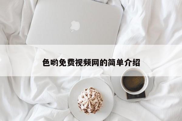 色哟免费视频网的简单介绍