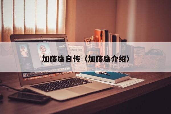 加藤鹰自传（加藤鹰介绍）